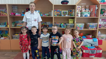 Отчет о встрече дошкольников с инспектором ГИБДД. Отчет о встрече дошкольников с инспектором ГИБДД.
